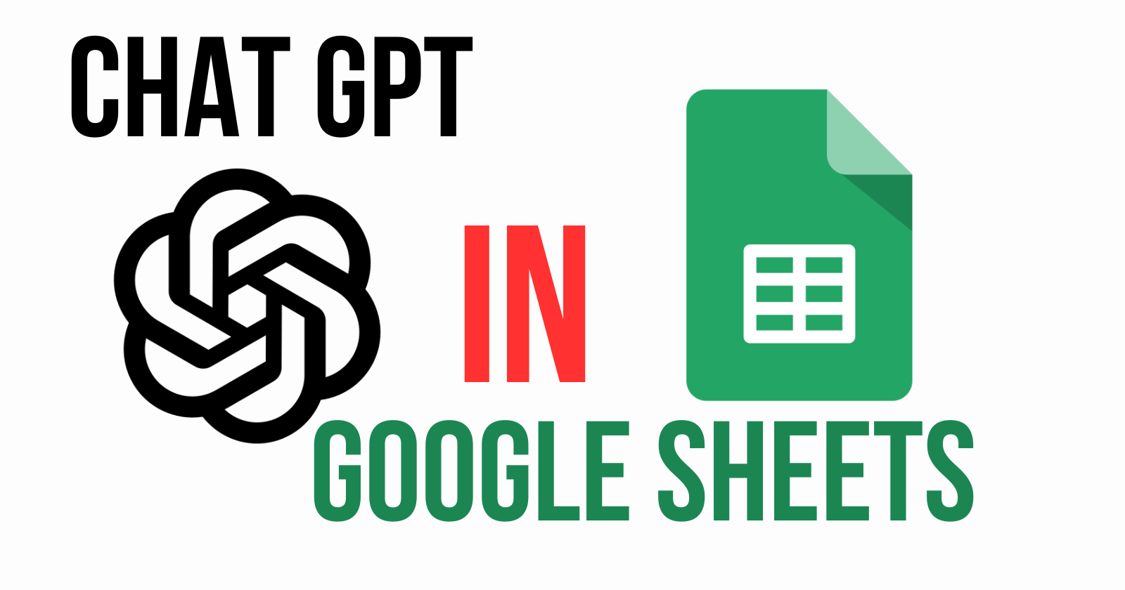 Cómo integrar ChatGPT con Google Sheets usando Google Apps Script