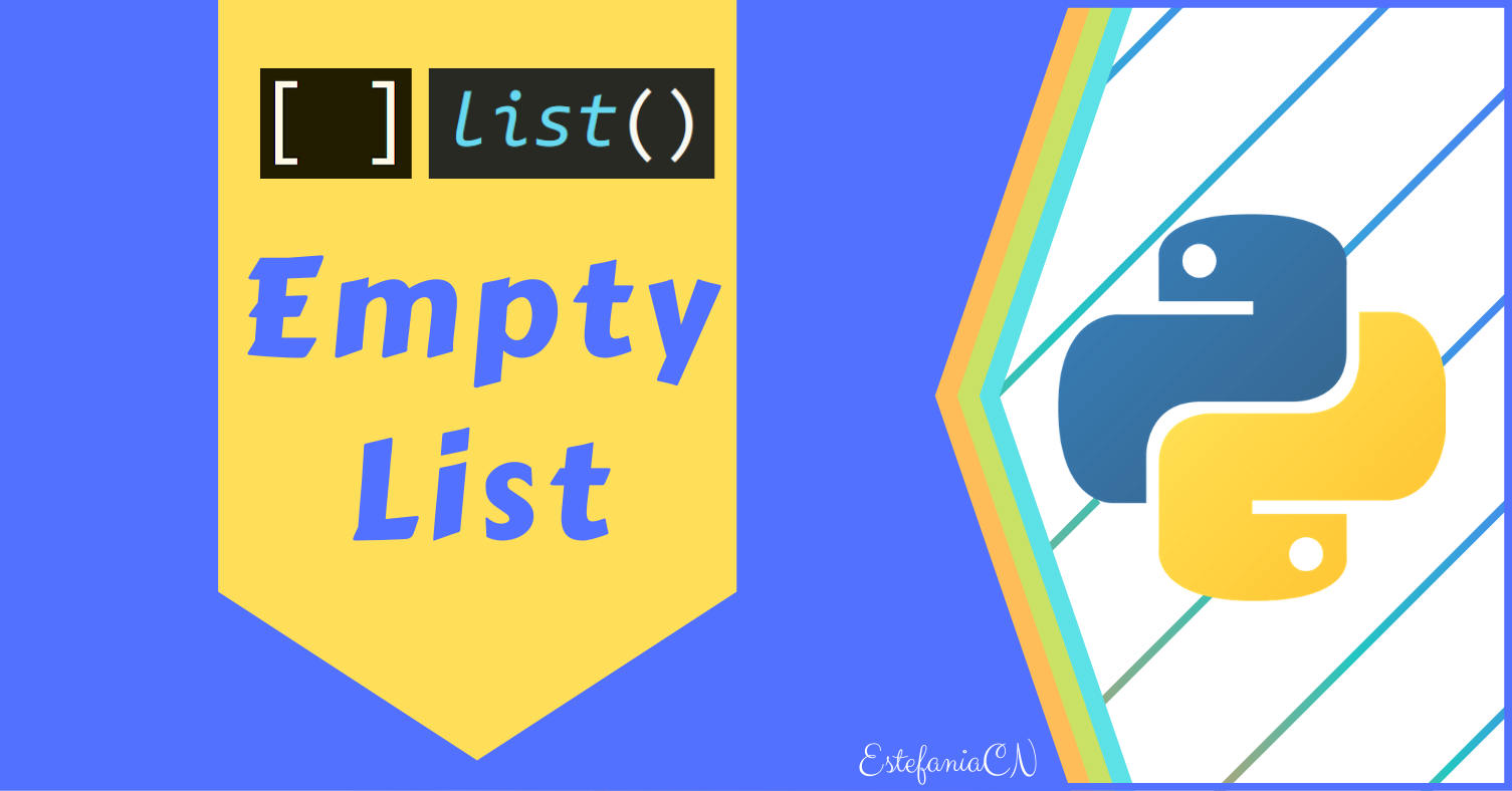 How To Create Empty List In Python W3schools