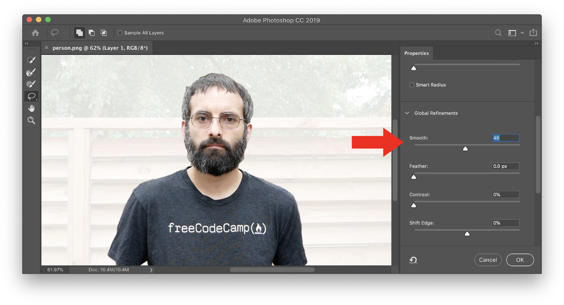How To Get Smooth Edges After You Cut Out an Image in Photoshop 