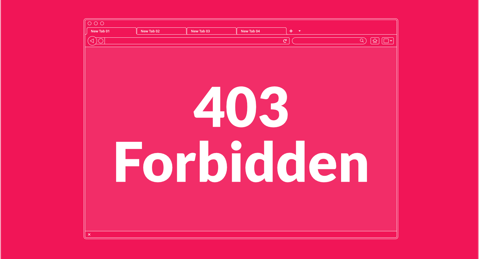 What is a 403 Error and How to Fix it