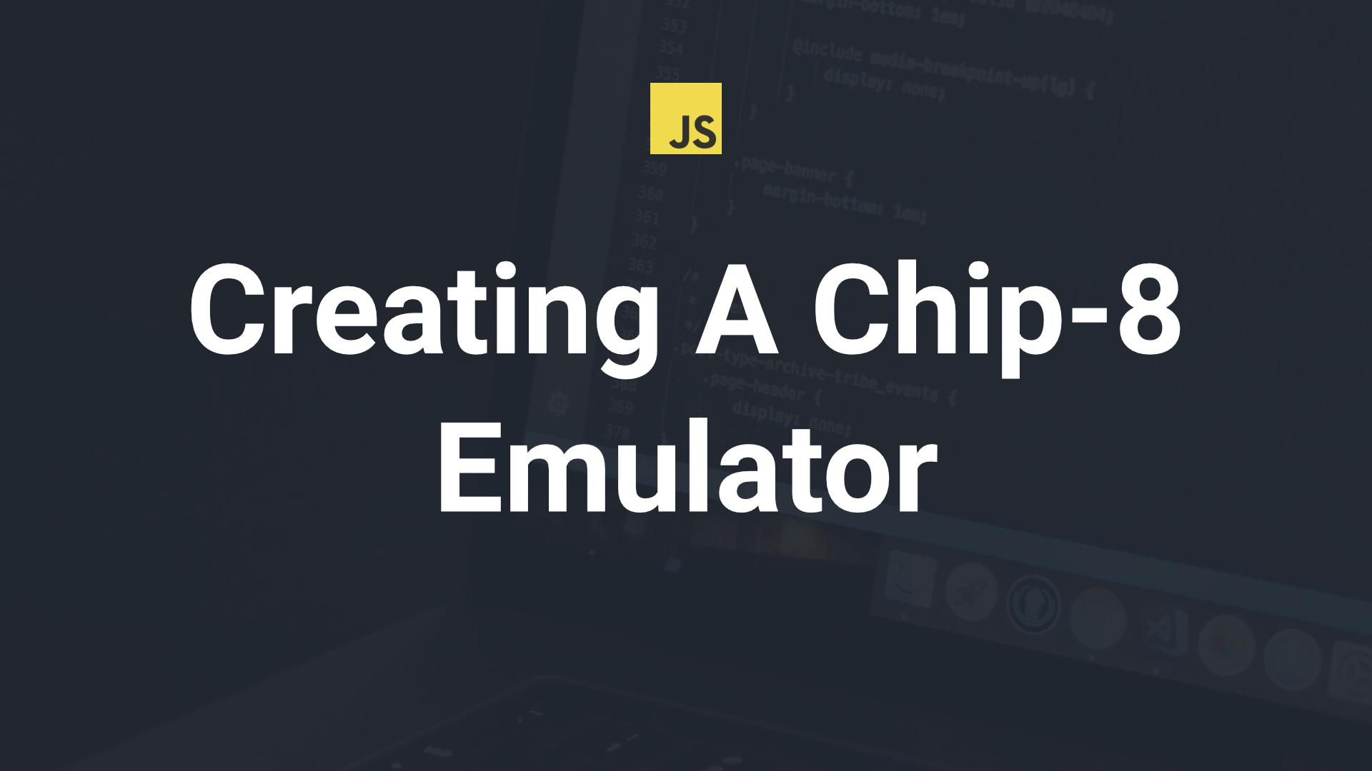 chip8 javascript emulator
