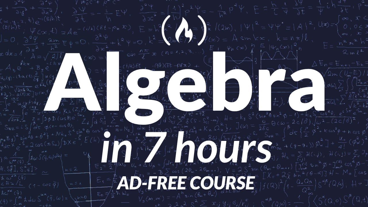 College Algebra Learn College Math Prerequisites With This Free 7 Hour Course