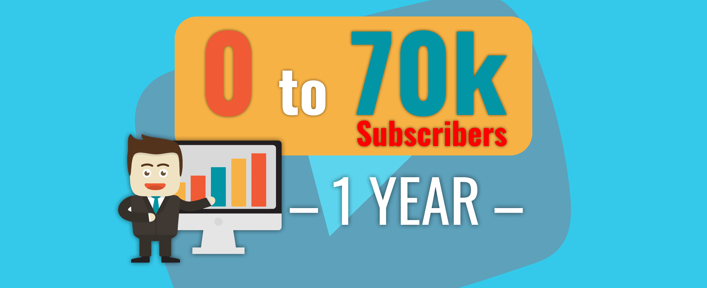 How I Went From 0 to 70k Subscribers on  in 1 Year – And