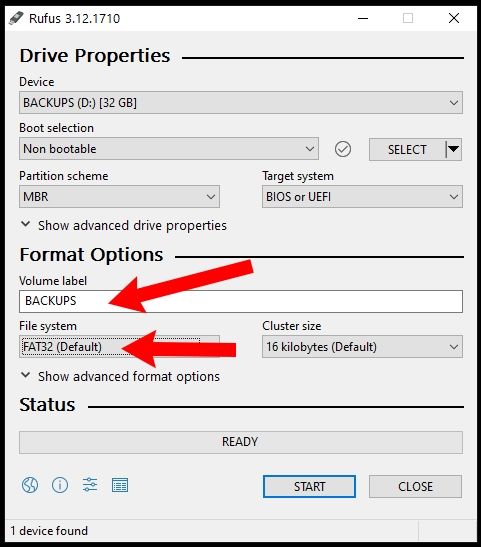 how to format fat32 usb drive windows 10