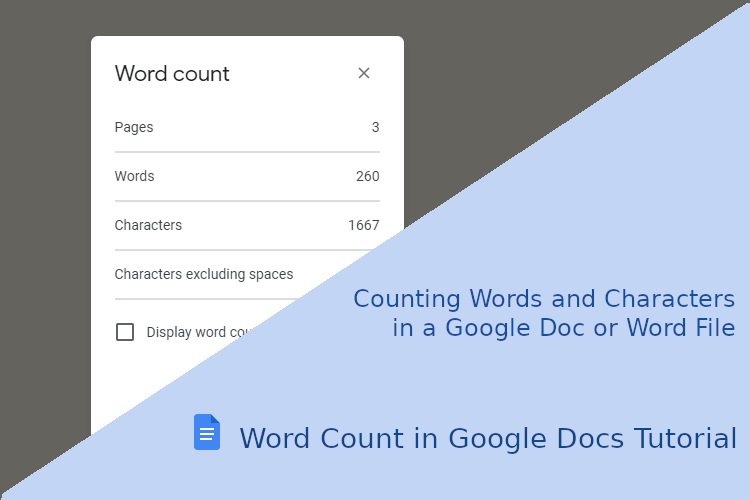 cut word count tool