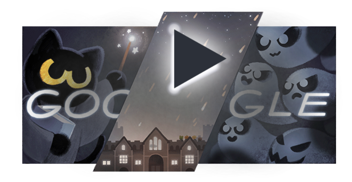 Google's Halloween Doodle Is An Addictive New Game You Can Play Right Meow
