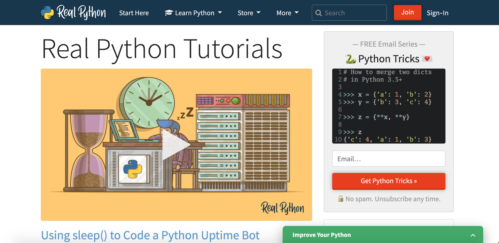 Python Programming Tutorials