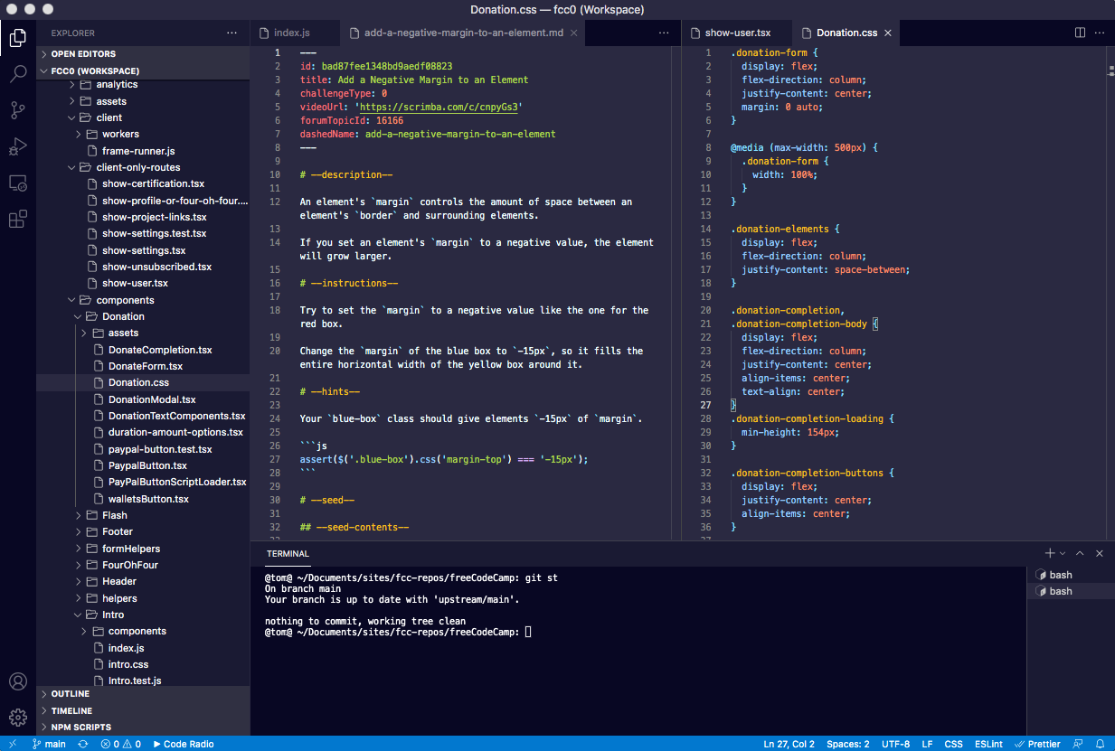 VS Code Dark Theme – A freeCodeCamp Night Mode Style for Visual Studio Code