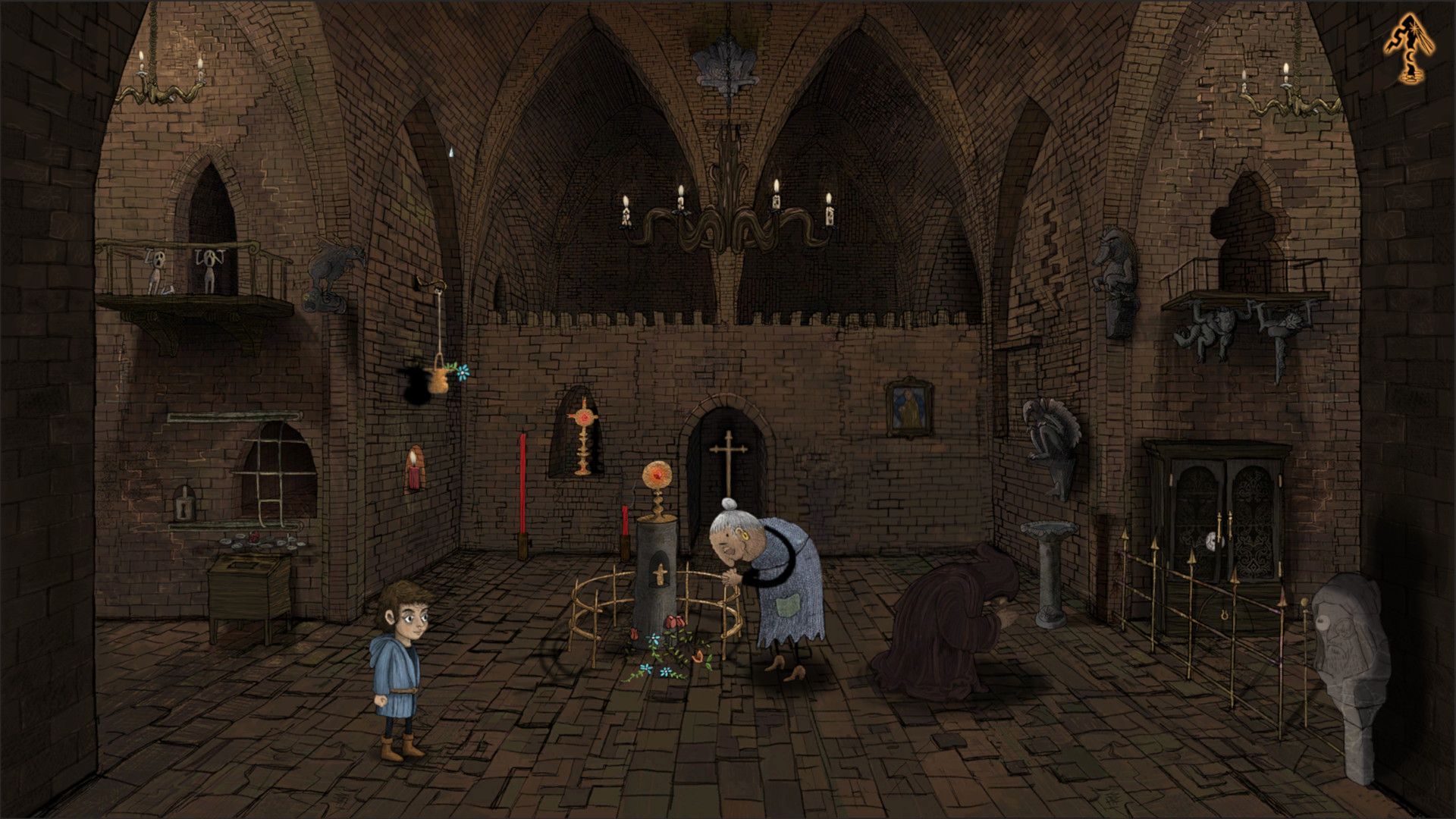 An Adventurer's Tale: a point and click adventure game demo in the