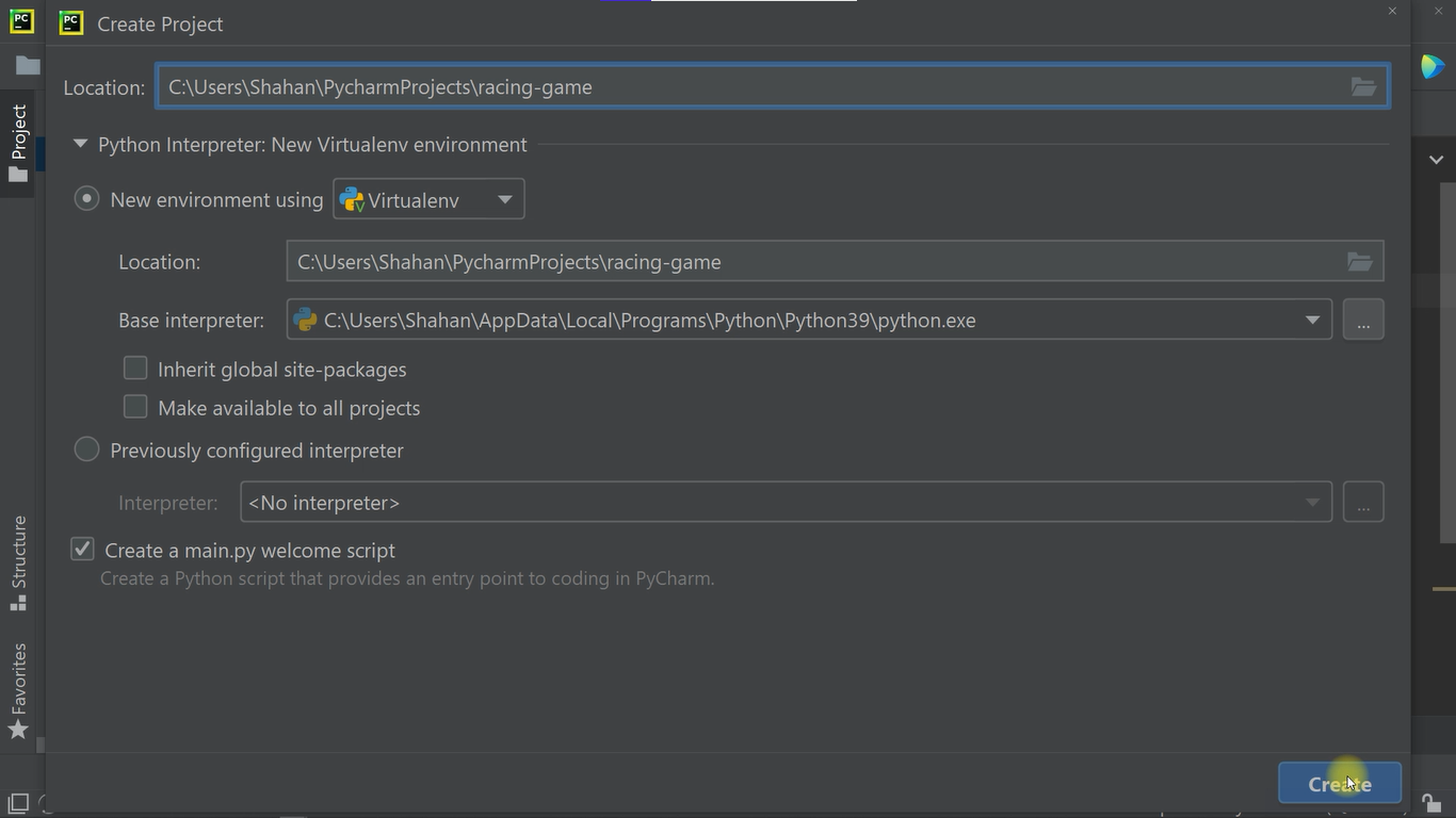 Python Game Development – How to Make a Turtle Racing Game with PyCharm