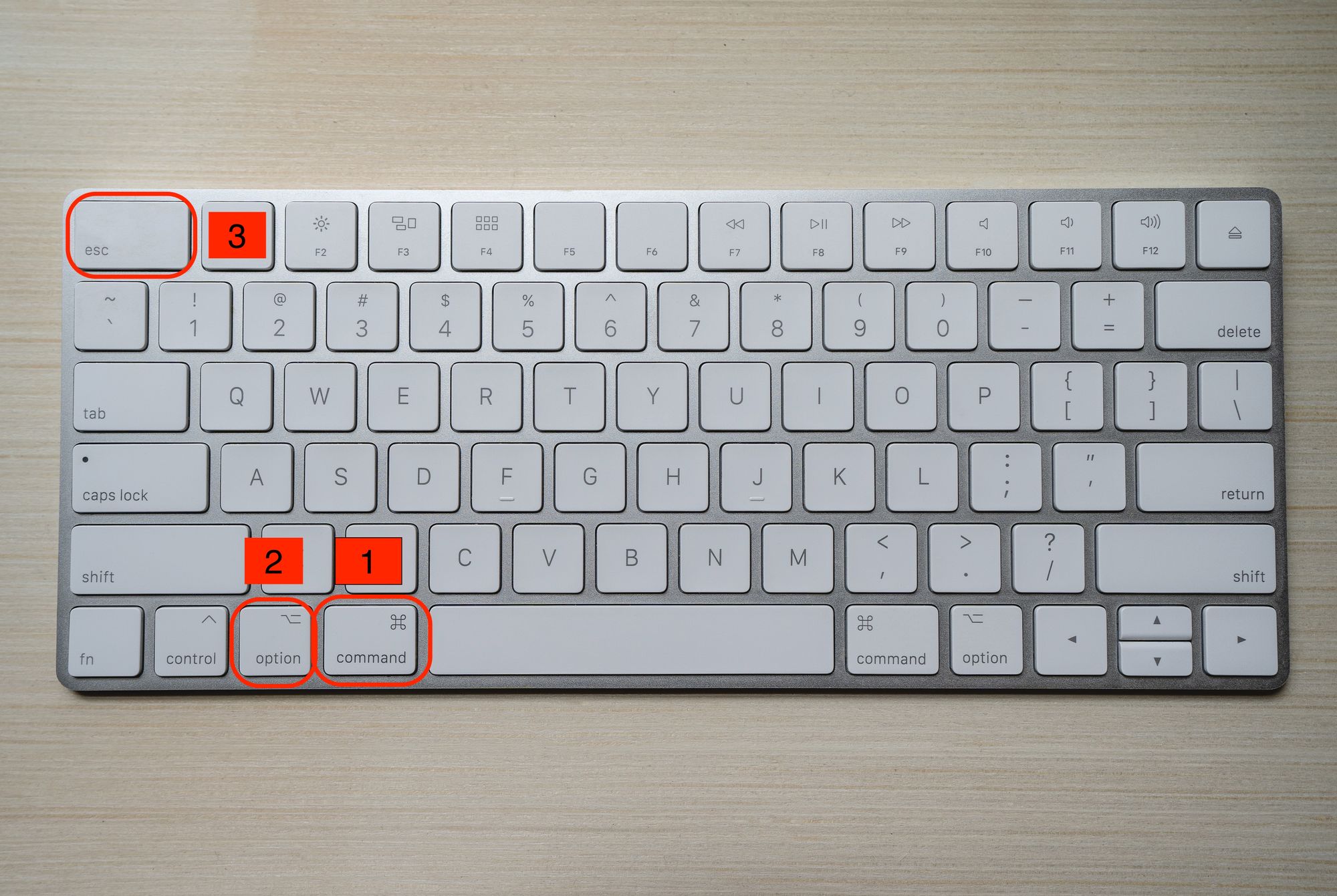 Navigate the Menu Bar, Dock, and More, Using Your Mac's Keyboard