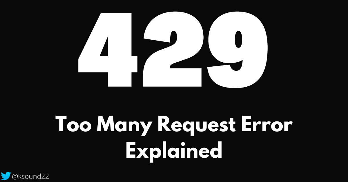 urllib.error.HTTPError: HTTP Error 429: Too Many Requests · Issue