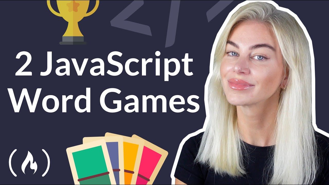 JavaScript Create 5 Fun Word Games make your own Web Games