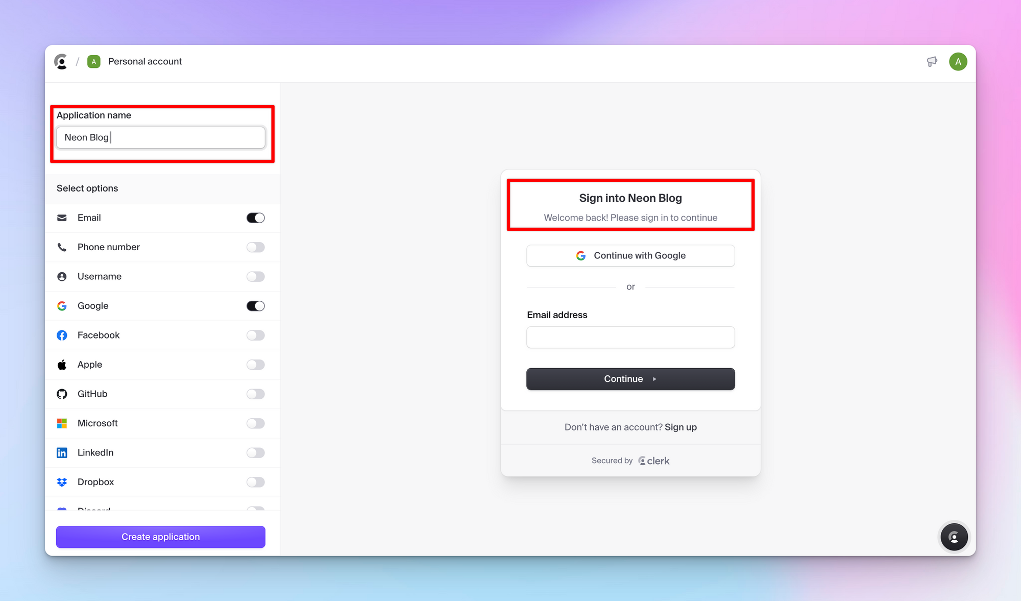 clerk-dashboard