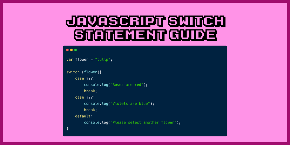 js switch assignment