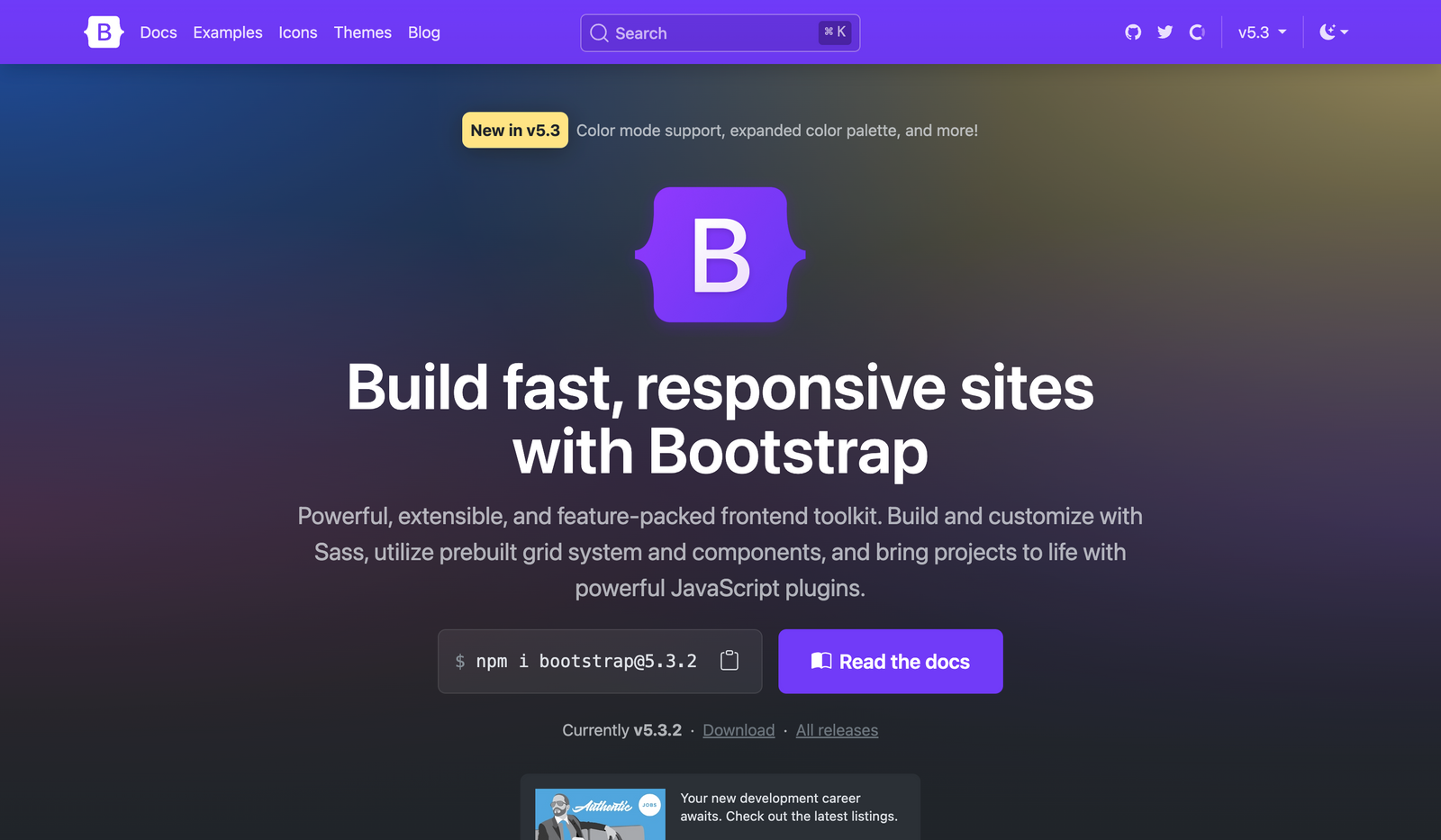 bootstrap